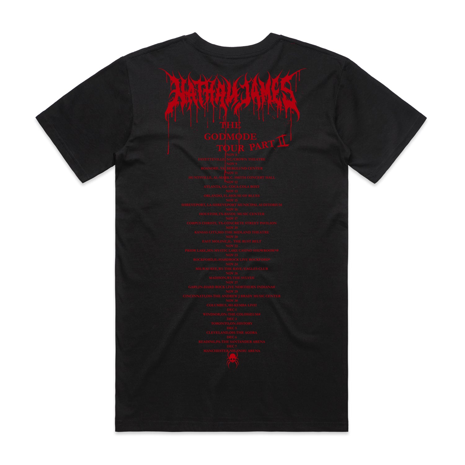 Godmode Part II Tour Tee – Nathan James